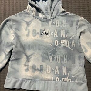 Jordan Blue and Tye Dye Hoodie